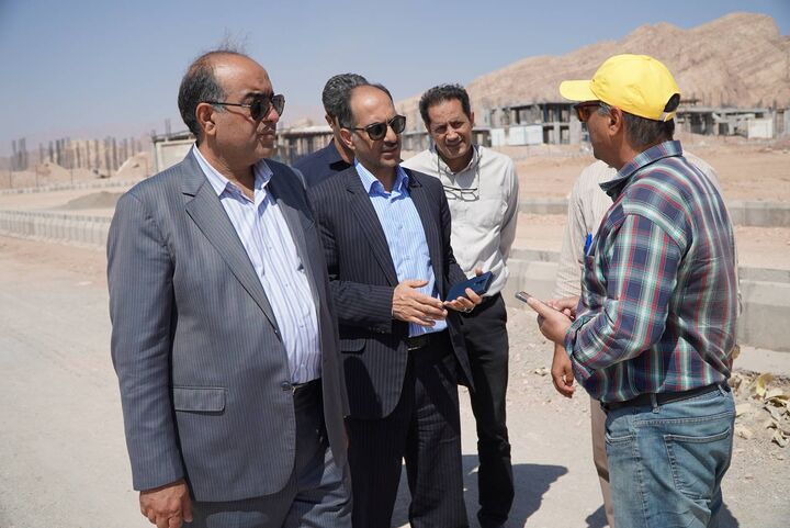 بازدید از سایت کوهسار و بررسی احداث باند دوم مسیر دسترسی
