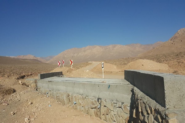 ایمن سازی تقاطع روستایی گرمکش به فولاد محله در سمنان 