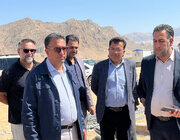 بازدید میدانی مهندس محمدمهدی عبدالهی، مدیرکل راه و شهرسازی استان فارس ودکترطهماسبی نماینده مردم استهبان و نی ریزدر مجلس شورای اسلامی  از مراحل اجرایی پروژه‌های نهضت ملی مسکن در شهرستان استهبان با هدف بررسی میدانی پیشرفت فیزیکی، چالش‌های اجرایی و روند تأمین خدمات زیربنایی و روبنایی