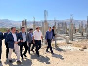 بازدید میدانی مهندس محمدمهدی عبدالهی، مدیرکل راه و شهرسازی استان فارس ودکترطهماسبی نماینده مردم استهبان و نی ریزدر مجلس شورای اسلامی  از مراحل اجرایی پروژه‌های نهضت ملی مسکن در شهرستان استهبان با هدف بررسی میدانی پیشرفت فیزیکی، چالش‌های اجرایی و روند تأمین خدمات زیربنایی و روبنایی