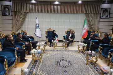 دیدار معاون وزیر راه و شهرسازی با استاندار آذربایجان‌غربی