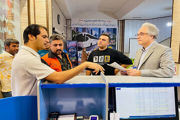 غیرتمند رئیس اداره مسافر یزد