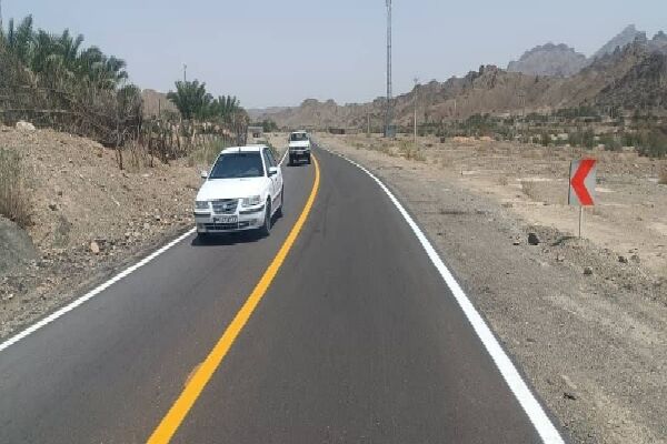 خطکشی ۴۲۰۰ کیلومتر از محورهای مواصلاتی سیستان و بلوچستان طی نیمه نخست سال جاری خط کشی