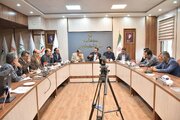 نشست ارزیابی اجرای خدمات زیربنایی در اراضی نهضت ملی مسکن شهر سمنان
