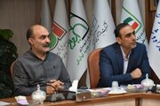 نشست ارزیابی اجرای خدمات زیربنایی در اراضی نهضت ملی مسکن شهر سمنان