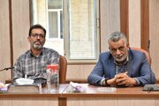 نشست ارزیابی اجرای خدمات زیربنایی در اراضی نهضت ملی مسکن شهر سمنان