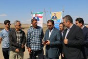 بازدید سید عبدالله ارجائی شیرازی معاونت برنامه‌ریزی و مدیریت منابع وزارت راه و شهرسازی از پروژه‌های راهسازی شمال آذربایجان‌غربی