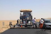 ببینید| عملیات روکش آسفالت محور اشتهارد – نظرآباد