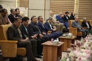 ببینید | آئین تجلیل از خادمان جابجایی زائران اربعین حسینی در اداره کل راهداری و حمل و نقل جاده‌ای استان البرز