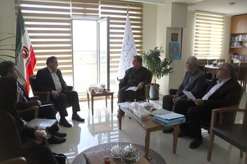 دیدار مدیرکل راه و شهرسازی و مدیرعامل آبفای استان البرز