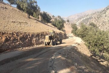 آغاز عملیات اجرایی بهسازی، آسفالت و احداث پل در راه روستایی امامزاده سید محمود کوه‌مسی