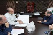 گزارش_تصویری دیدار نماینده پیرانشهر و سردشت در مجلس شورای اسلامی با مدیرکل راهداری و حمل‌ و نقل جاده‌ای آذربایجان‌ غربی