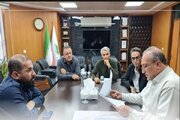 گزارش_تصویری دیدار نماینده پیرانشهر و سردشت در مجلس شورای اسلامی با مدیرکل راهداری و حمل‌ و نقل جاده‌ای آذربایجان‌ غربی