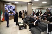 ببینید|بازدید خبرنگاران از مرکز مدیریت راه های استان البرز