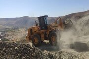 تسطیح و شانه سازی محورهای دیواندره کردستان