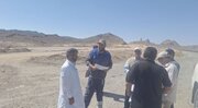 ببینید| بازدید مدیرکل راه و شهرسازی سیستان و بلوچستان از عملیات ساخت بزرگراه  زاهدان – خاش(2)
