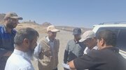 ببینید| بازدید مدیرکل راه و شهرسازی سیستان و بلوچستان از عملیات ساخت بزرگراه  زاهدان – خاش(2)
