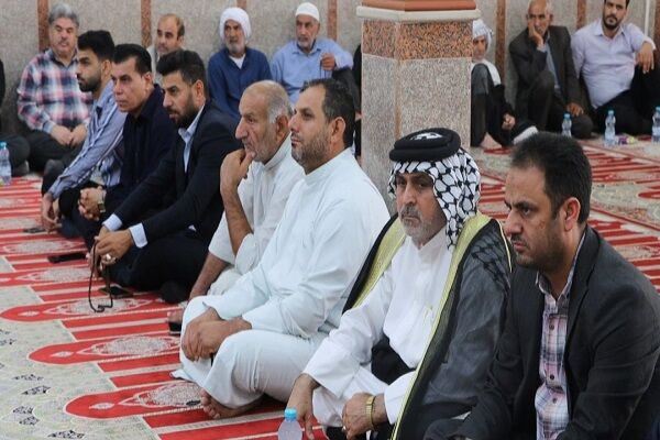 میز خدمت اداره کل راه و شهر سازی خوزستان در کوت سید نعیم برپا شد