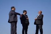 گزارش تصویری //بازدید معاون هماهنگی امور عمرانی استاندار و مدیر کل راهداری و حمل و نقل جاده ای آذربایجان غربی از سه‌راهی ایواوغلی