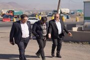 گزارش تصویری //بازدید معاون هماهنگی امور عمرانی استاندار و مدیر کل راهداری و حمل و نقل جاده ای آذربایجان غربی از سه‌راهی ایواوغلی