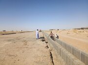 ببینید| آخرین پیشرفت آماده سازی سایت ۹۰ هکتاری طرح نهضت ملی مسکن محمد آباد سیستان