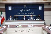 برگزاری ششمین جلسه کارگروه زیربنایی، توسعه روستایی، عشایری، شهری و آمایش سرزمین و محیط زیست استان قزوین