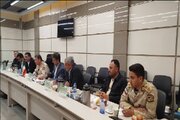 تصویری //برگزاری جلسه ملاقات مرزی مدیران پایانه‌ مرزی رازی و کاپی‌کوی ترکیه
