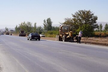 گزارش تصویری //بازدید معاون هماهنگی امور عمرانی استاندار و مدیر کل راهداری و حمل و نقل جاده ای آذربایجان غربی از سه‌راهی ایواوغلی