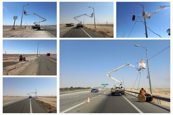 آغاز عملیات روشنایی محور دامغان–شاهرود؛ گام بلند شرق استان سمنان برای ارتقای ایمنی شبانهراهها شرق سمنان