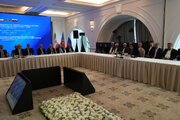 ببینید | نشست سه‌جانبه همکاری در زمینه‌های حمل‌ونقل، انرژی و گمرک بین ایران، آذربایجان و روسیه با حضور وزیر راه و شهرسازی