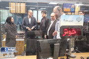 ببینید |بازدید معاون توسعه مدیریت و منابع انسانی وزارت راه و شهرسازی از مرکز ارتباط مردمی و واحد پزشکی سلامت