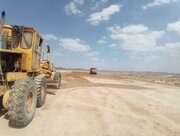 ببینید| روند آمادهسازی سایت نهضت ملی مسکن شهرستان مهرستان، گام به گام تا تحقق تحول شهری