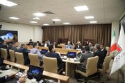 ببینید|اولین جلسه‌ شورای اداری کل به ریاست مهندس باقرجوان سرپرست اداره کل راهداری و حمل و نقل جاده‌ای استان البرز در سالن جلسات اداره کل