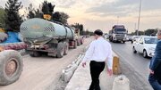 ببینید|بازدید مهندس باقرجوان سرپرست اداره کل راهداری و حمل و نقل جاده‌ای استان البرز بهمراه مهندس ولی پور معاون راهداری از پروژه تعریض آزادراه کرج قزوین محدوده پل فردیس