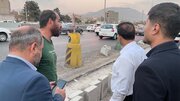 ببینید|بازدید مهندس باقرجوان سرپرست اداره کل راهداری و حمل و نقل جاده‌ای استان البرز بهمراه مهندس ولی پور معاون راهداری از پروژه تعریض آزادراه کرج قزوین محدوده پل فردیس