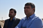 بازدید مسئولان استان سمنان از اراضی نهضت ملی مسکن شهرستان سرخه