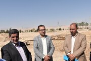 بازدید مسئولان استان سمنان از اراضی نهضت ملی مسکن شهرستان سرخه