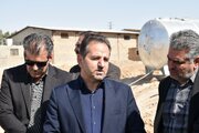 بازدید مسئولان استان سمنان از اراضی نهضت ملی مسکن شهرستان سرخه