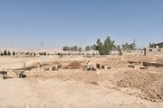 بازدید مسئولان استان سمنان از اراضی نهضت ملی مسکن شهرستان سرخه