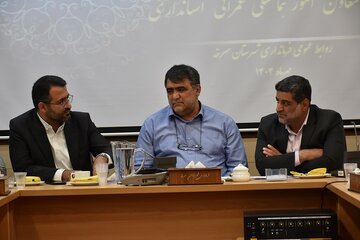 ببینید| جلسه رسیدگی به مشکلات حوزه راه و شهرسازی شهرستان سرخه استان سمنان