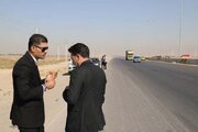 ببینید|بازدید سرپرست معاونت حمل و نقل اداره کل راهداری و حمل و نقل جاده‌ای استان البرز از آزاد راه غدیر