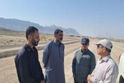 ببینید|تداوم بازدیدهای مدیر کل راه و شهرسازی سیستان و بلوچستان از عملیات ساخت بزرگراه خاش- سراوان