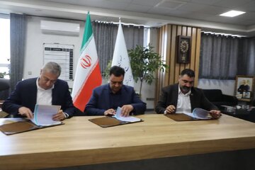 امضای تفاهم نامه ایمنی کارگاه‌های‌ساختمانی در آذربایجان‌غربی