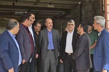 بازدید  گلپایگانی از بافت فرسوئه شاهرود