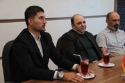 ببینید|دیدار اعضای هیأت مدیره انجمن صنفی حمل و نقل کالای شهرستان ساوجبلاغ و نظرآباد با سرپرست اداره کل راهداری و حمل و نقل جاده‌ای استان البرز