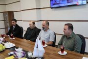 ببینید|دیدار اعضای هیأت مدیره انجمن صنفی حمل و نقل کالای شهرستان ساوجبلاغ و نظرآباد با سرپرست اداره کل راهداری و حمل و نقل جاده‌ای استان البرز