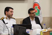 ببینید|نشست هم اندیشی رئیس پلیس راه و روسای پاسگاه های پلیس راه استان البرز با سرپرست اداره کل راهداری و حمل و نقل جاده ای استان البرز