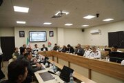 ببینید|نشست هم اندیشی رئیس پلیس راه و روسای پاسگاه های پلیس راه استان البرز با سرپرست اداره کل راهداری و حمل و نقل جاده ای استان البرز