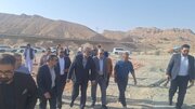 ببینید| بازدید استاندار و مدیر کل راه و شهرسازی سیستان و بلوچستان از عملیات ساخت پل حرمک