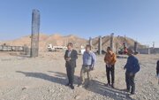 ببینید| بازدید استاندار و مدیر کل راه و شهرسازی سیستان و بلوچستان از عملیات ساخت پل حرمک(2)